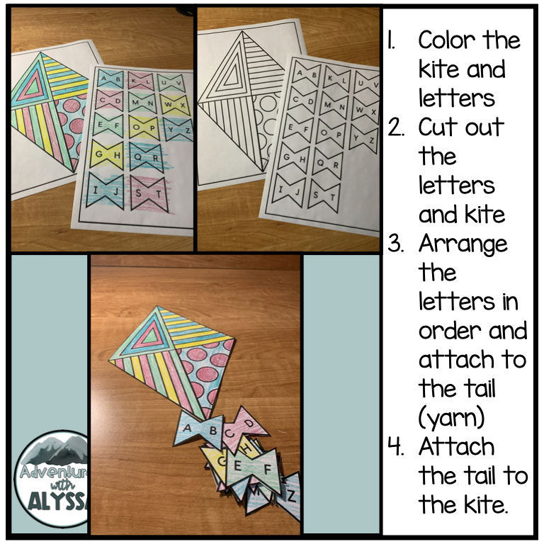 Spring Letter Craft Alphabet Spring Craft - Classful