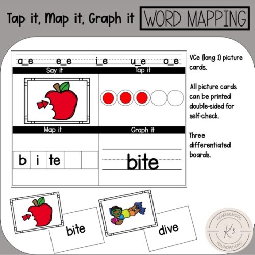 VCe Long I; Tap it, Map it, Graph it|Word Mapping's featured image
