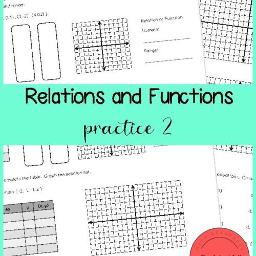 Relations and Functions Practice 2's featured image