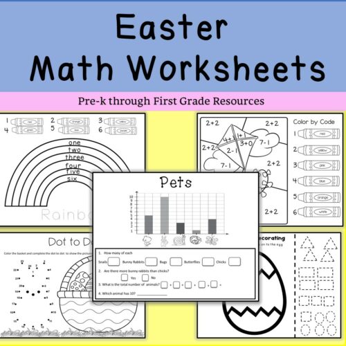Easter Math Worksheet's featured image
