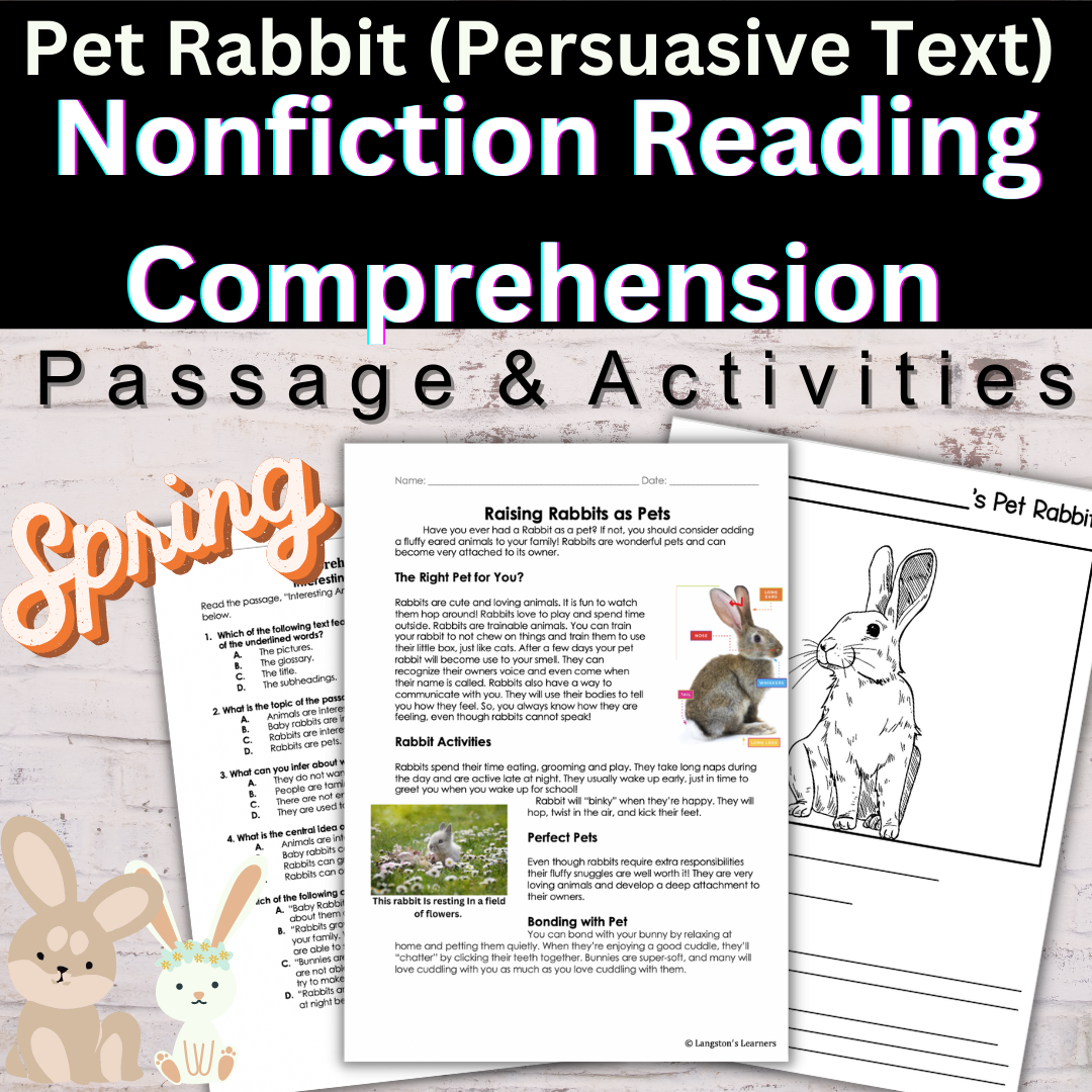 Nonfiction Close Reading Passage & Activities Informational Text Text Dependent