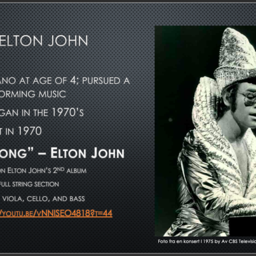 Elton John - Music Appreciation - Band & Music Sub Lesson Plans - Classful