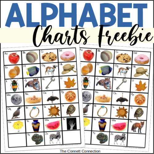 Alphabet Charts Freebie's featured image