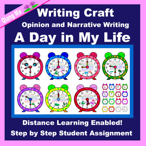 Opinion and Narrative Writing Craft: A Day in My Life's featured image
