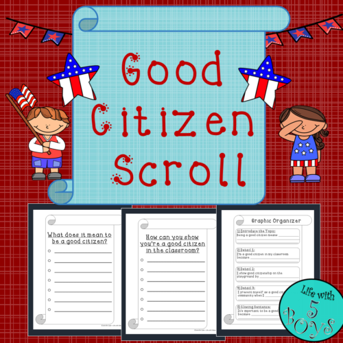 Character Trait Activity Citizenship's featured image