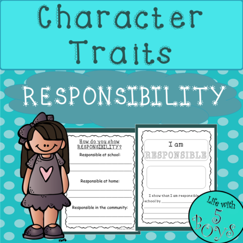 Character Trait Activity for Responsibility's featured image