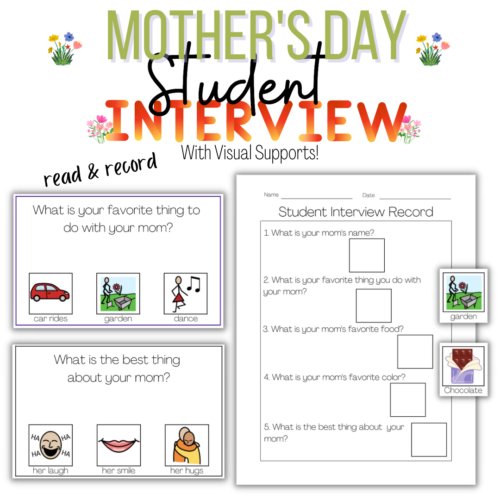Mother's Day Visual Student Interview | Special Education's featured image
