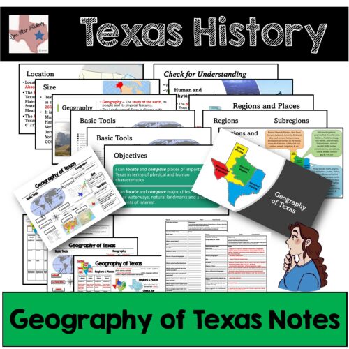 Geography of Texas Notes - Texas History's featured image