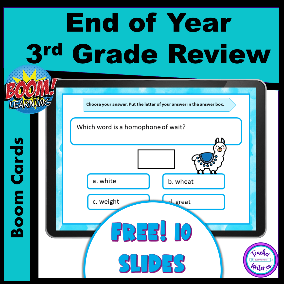 FREE End of Year 3rd Grade Review | Teacher Appreciation Week