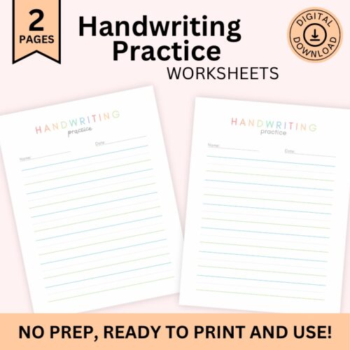 Handwriting Practice Sheets's featured image