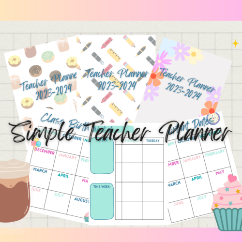 Simple Teacher Planner's featured image