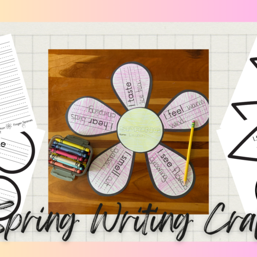 Spring Flower Writing Craft's featured image