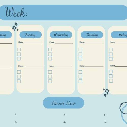 Chore/Task Chart Template's featured image