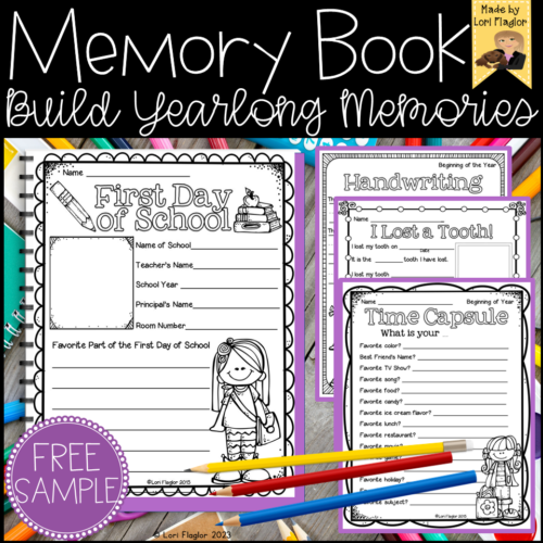 Yearlong Memory Book- FREE SAMPLE's featured image