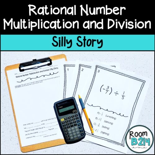Rational Number Multiplication and Division Silly Story (TEKS 7.3A)'s featured image