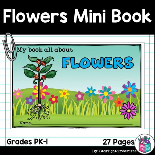 Flowers Mini Book for Early Readers's featured image