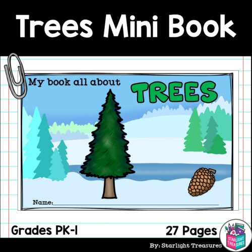 Trees Mini Book for Early Readers's featured image