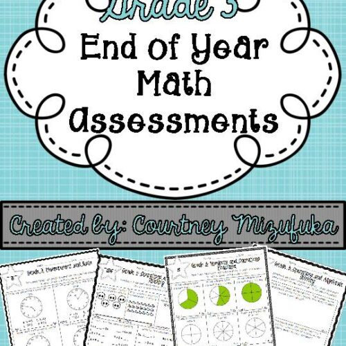 Grade 3 End of Year Math Assessment's featured image