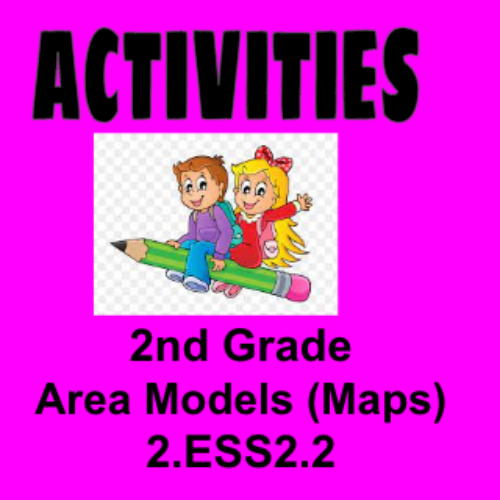 2nd Grade Area Models (Maps) 2.ESS2.2 Activities's featured image