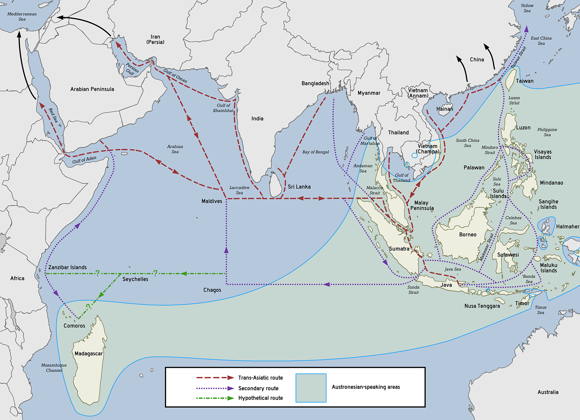 Indian Ocean Trade Game