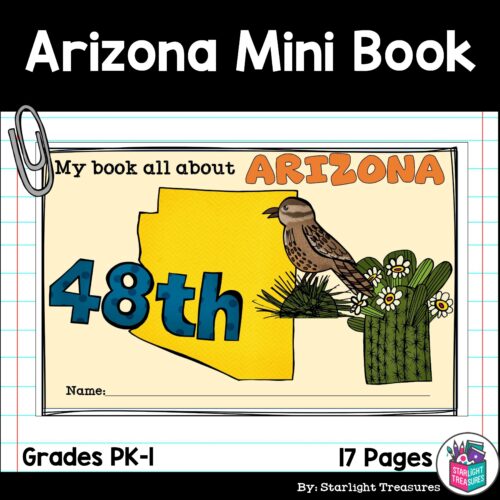 Arizona Mini Book for Early Readers - A State Study's featured image