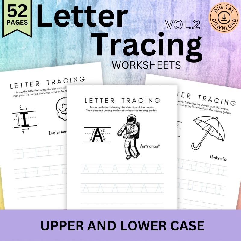 Alphabet ABC Handwriting Practice worksheet