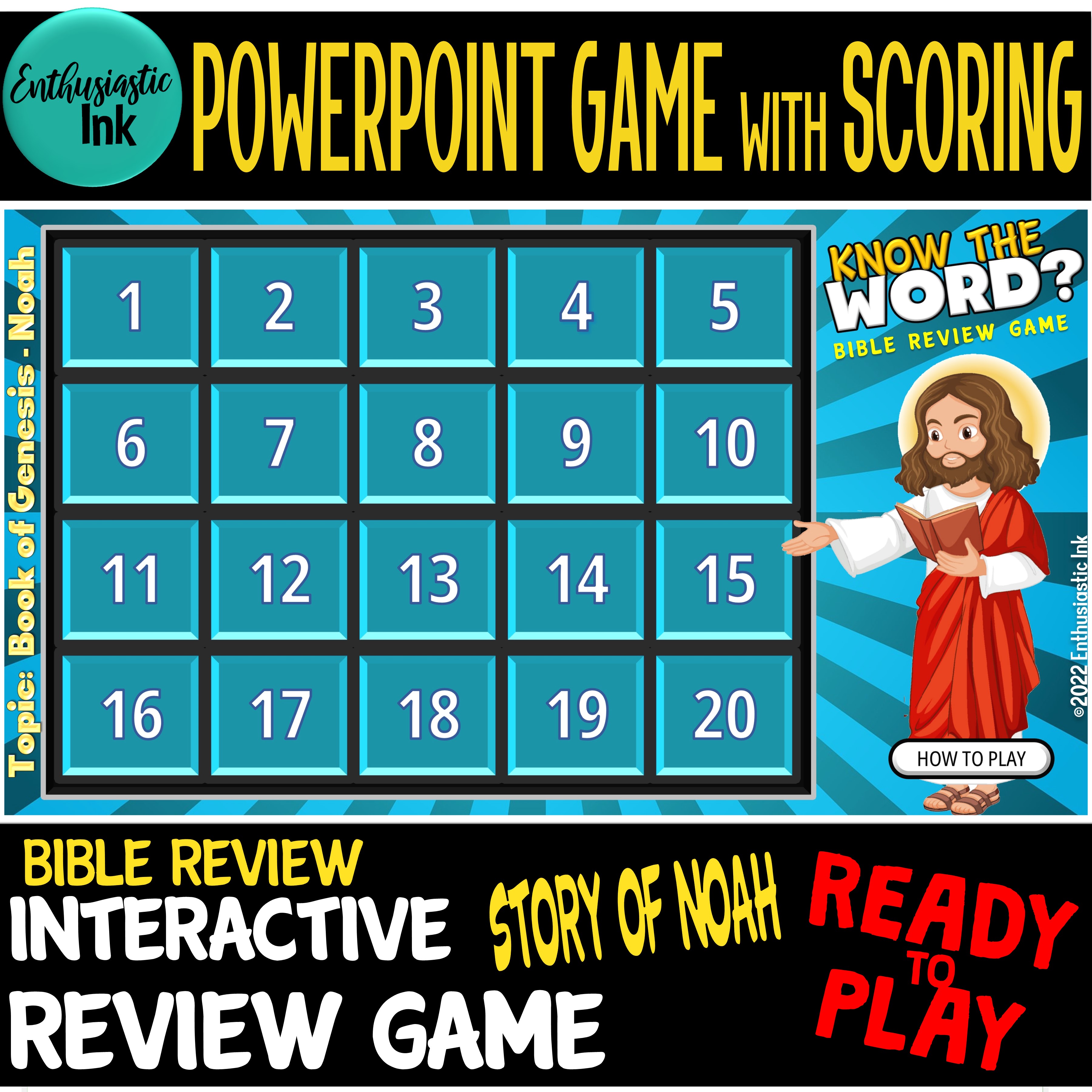 KNOW THE WORD? BIBLE REVIEW GAME -NOAH