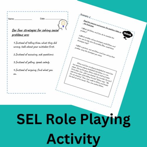 SEL Problem Solving Strategies Activity 2's featured image