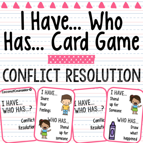 Conflict Resolution I Have, Who Has? Card Game's featured image