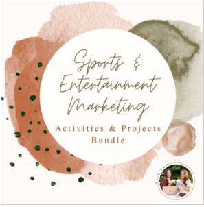 Sports & Entertainment Marketing Activities & Projects Bundle