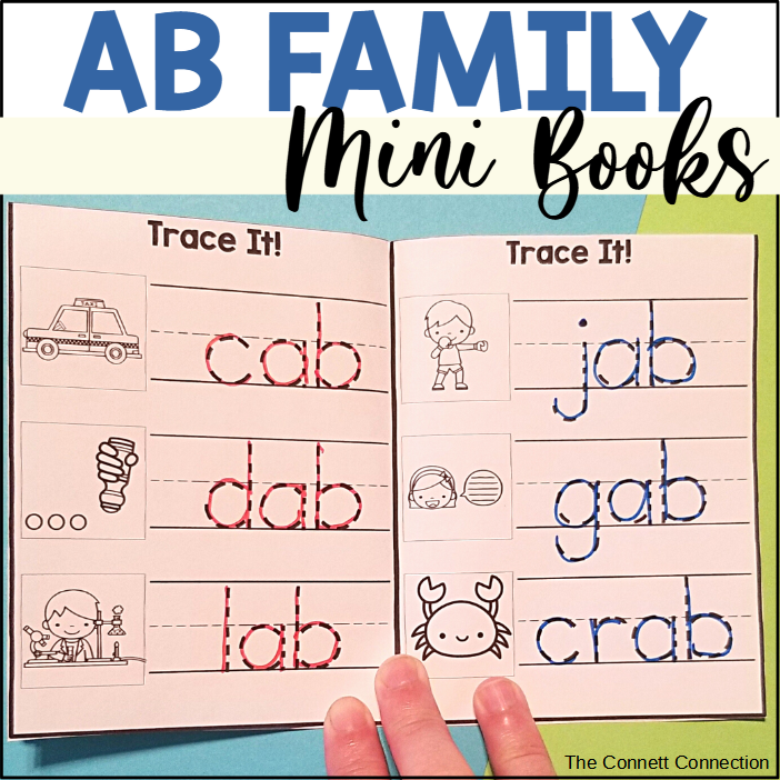 AB Word Family Foldable Mini Books