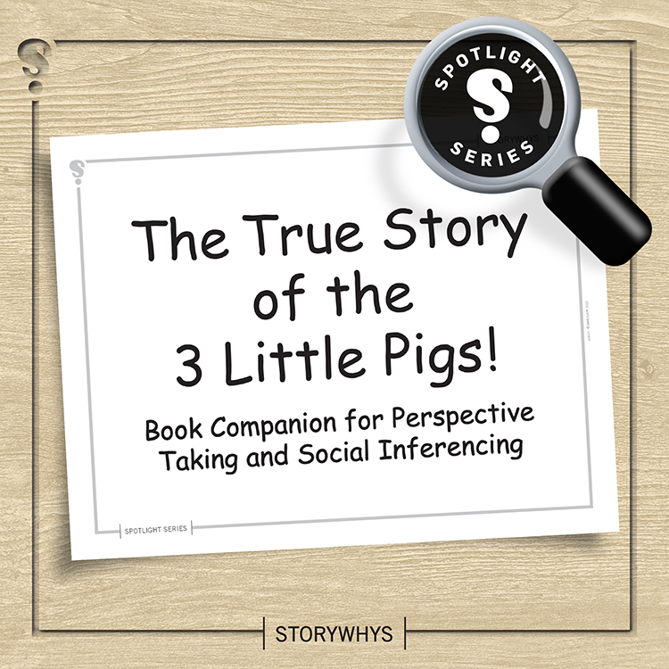 True Story of the 3 Little Pigs Perspective Taking and Emotions Vocabulary