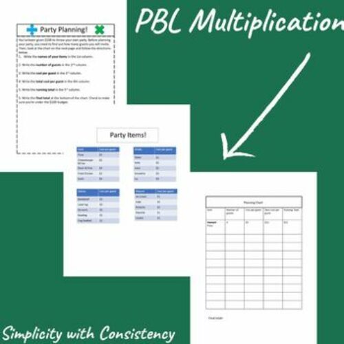 PBL with Multiplication Practice's featured image