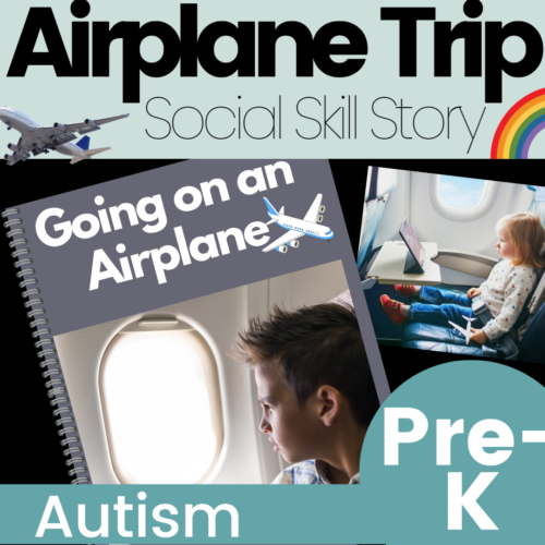 Going on an Airplane Social Skills Story for Summer Break Vacations's featured image