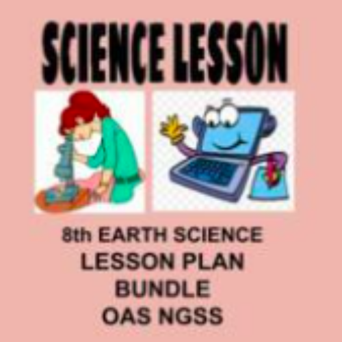 8th Earth Science Lesson Plans Bundle OAS NGSS's featured image