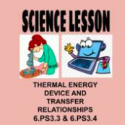 6th Science Lesson Thermal Energy OAS 6.PS3.3 & 3.4 NGSS MS-PS3-3 & 3-4's featured image
