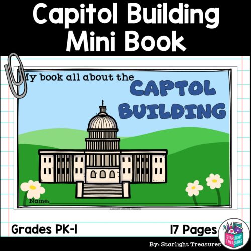 Capitol Building Mini Book for Early Readers: American Symbols's featured image