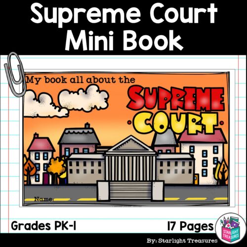 Supreme Court Mini Book for Early Readers: American Symbols's featured image