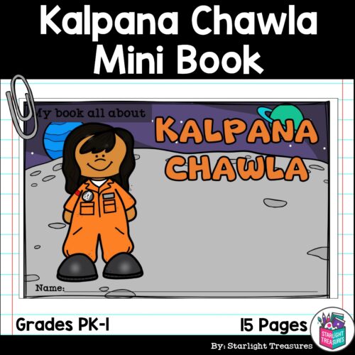 Kalpana Chawla Mini Book for Early Readers: Asian/Pacific Islander Hert. Month's featured image