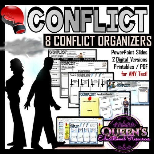 Types of Conflict Worksheets Conflict Graphic Organizers Conflict Worksheets's featured image