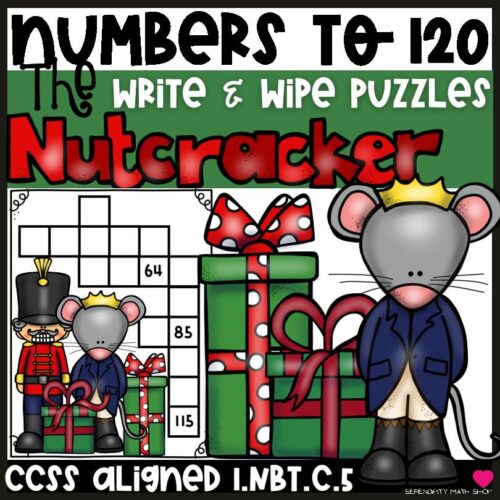 Numbers to 120 Math Center Activities {The Nutcracker}'s featured image