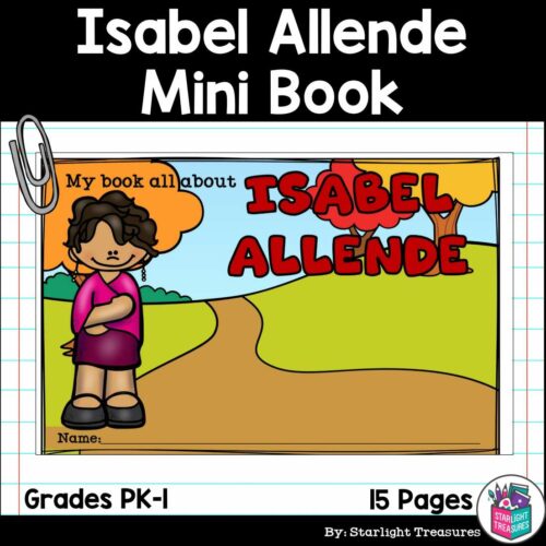 Isabel Allende Mini Book for Early Readers: Hispanic Heritage Month's featured image