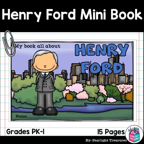 Henry Ford Mini Book for Early Readers: Inventors's featured image