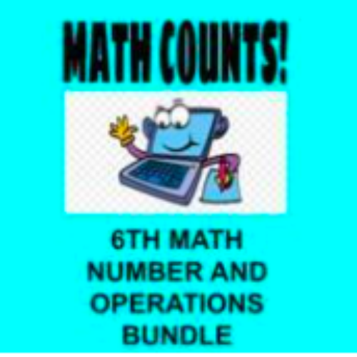 Complete Online Distance Learning 6th Math Bundle Number and Operations's featured image