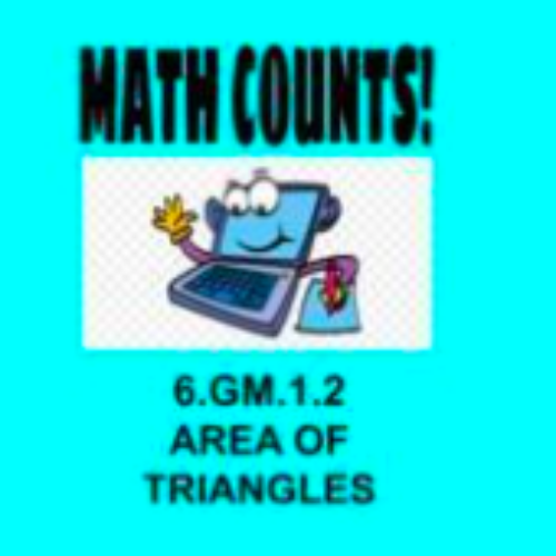 Complete Online Distance Learning 6th Math Area of Triangles 6.GM.1.2's featured image