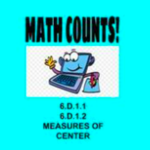 Complete Online Distance Learning 6th Math Measures of Center 6.D.1.1, 6.D.1.2's featured image