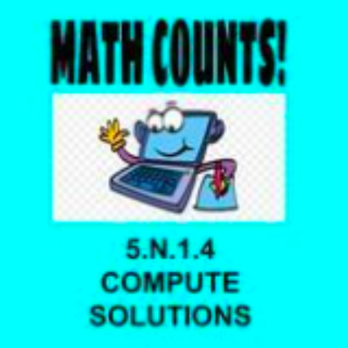 Complete Online Distance Learning 5th Math Compute Solutions 5.N.1.4's featured image