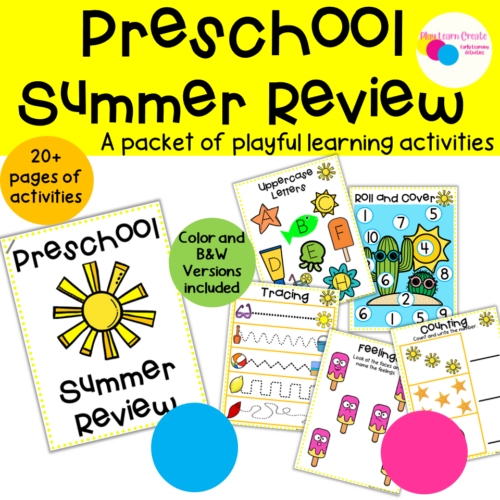 Preschool Summer Review Packet's featured image