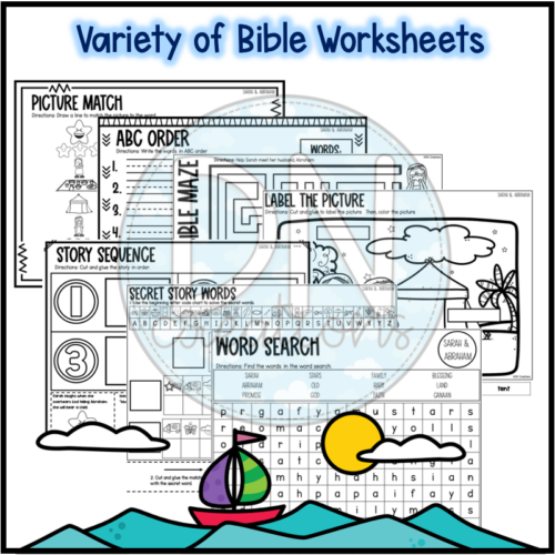 Abraham and Sarah Bible Activities l God Promises Abraham Lesson Abraham and Sarah Bible Activities l God Promises Abraham Lesson