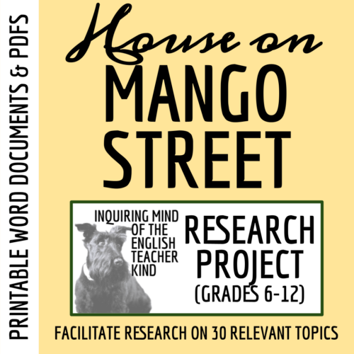 The House on Mango Street by Sandra Cisneros Research Project's featured image